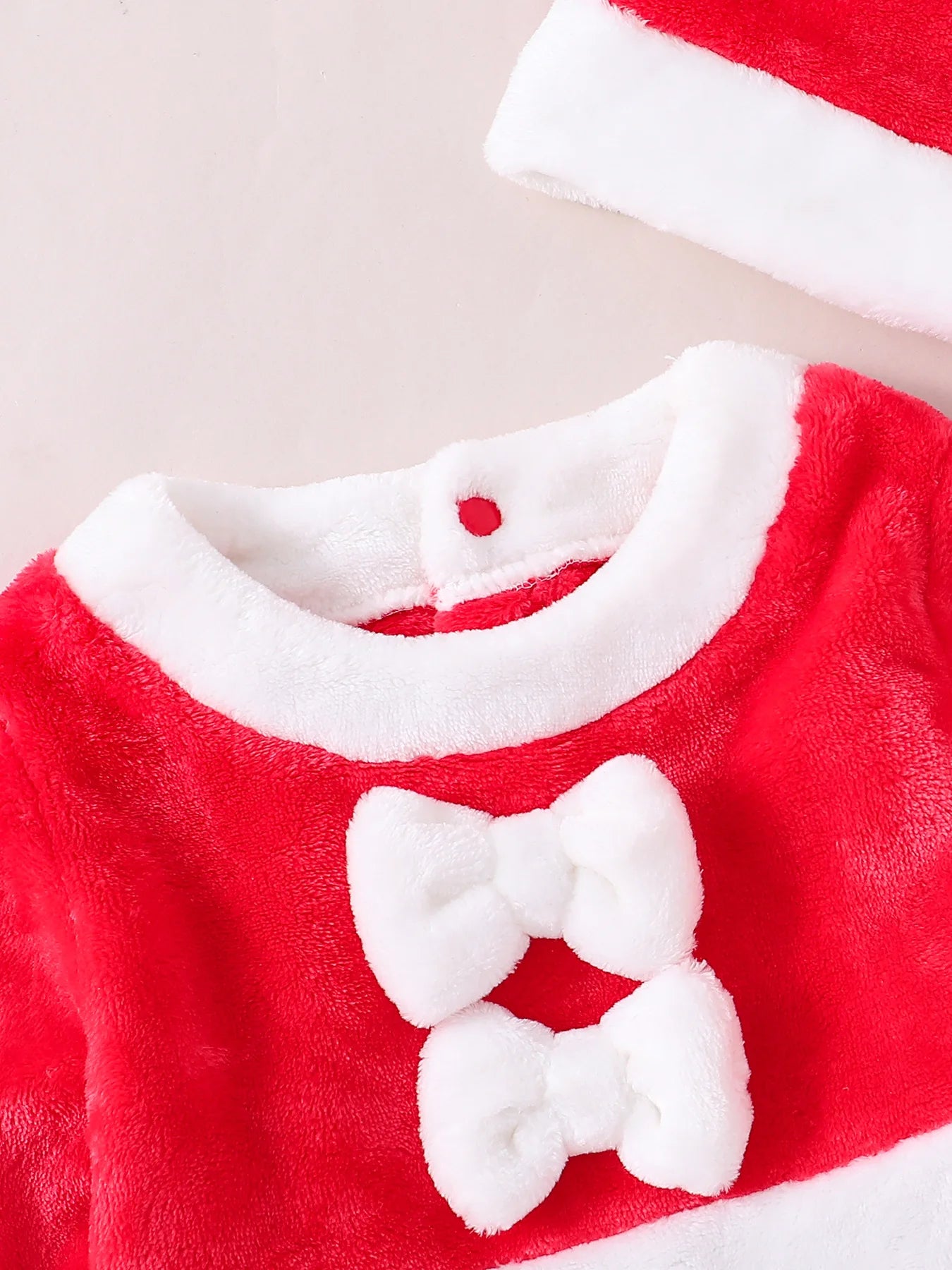 2024 Baby Girls Christmas Dress Baby Santa Claus Costume Red Santa Tulle Dress With Hat